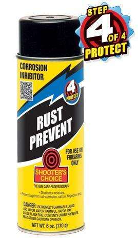 Cleaning Equipment Shooters Choice SHOOTERS CHOICE RUST PRVT INHIB 6OZ • Model: 